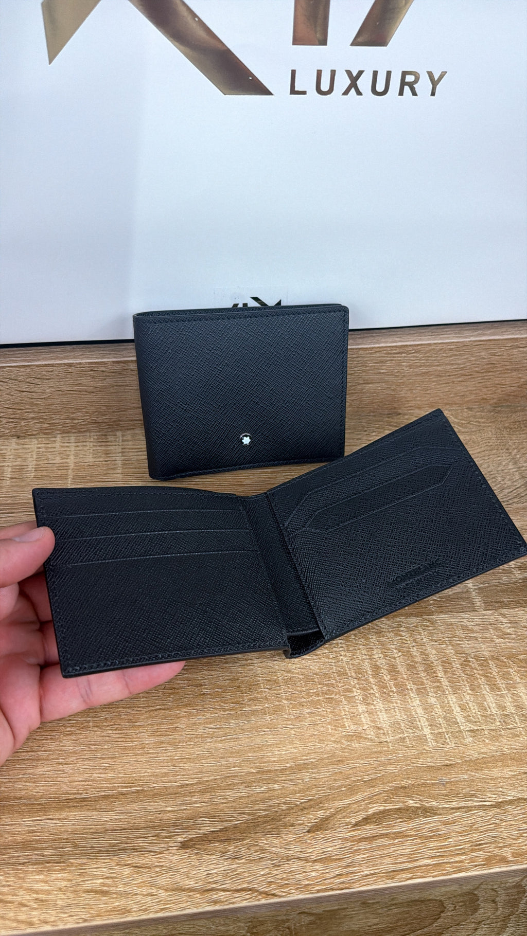 Portafoglio montblanc nero o blue