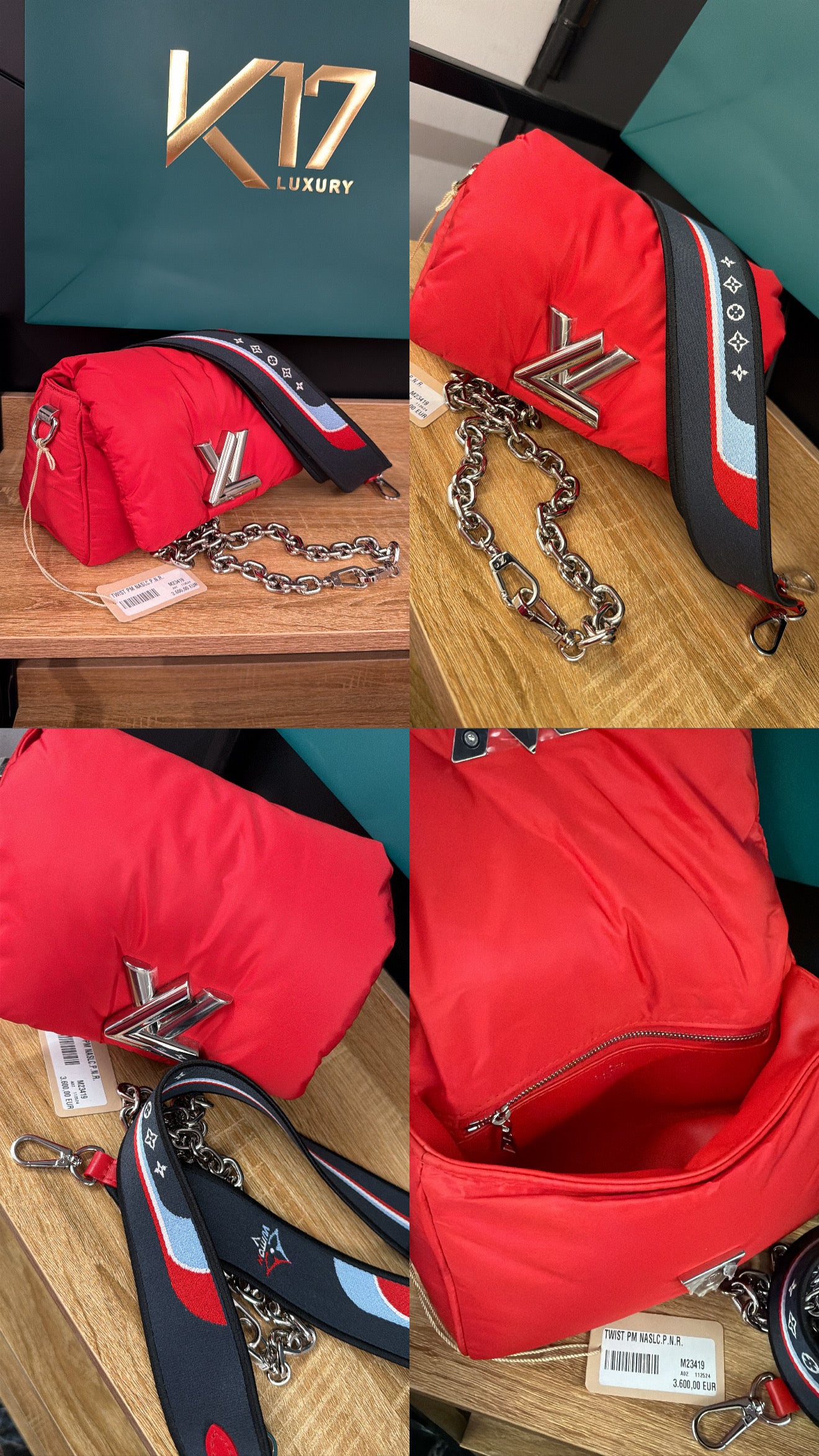 Borsa Lv donna red