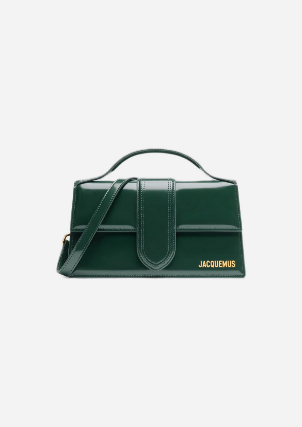 Jacquemus le grand bambino verde vernice
