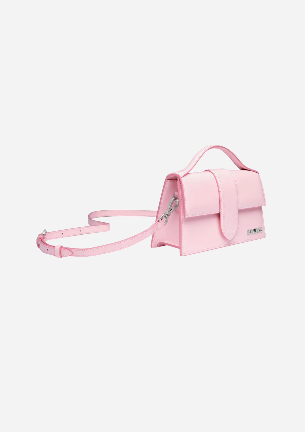 Jacquemus le grand bambino rosa vernice
