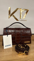 Jacquemus pitone marrone