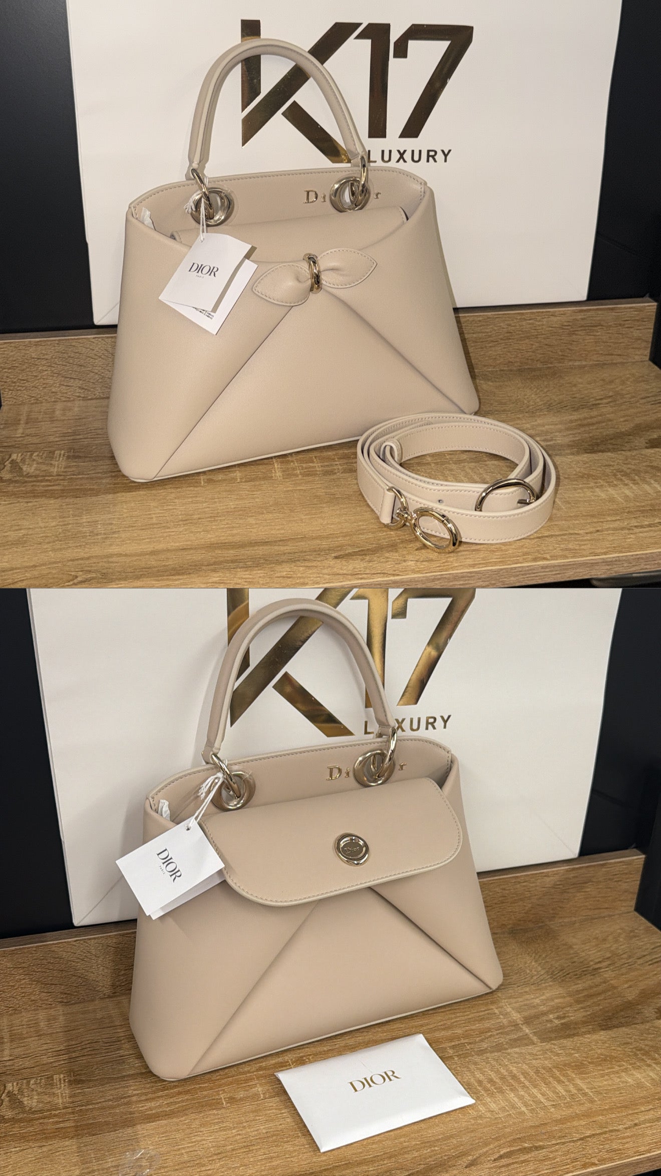 Borsa Dior beige limited edition