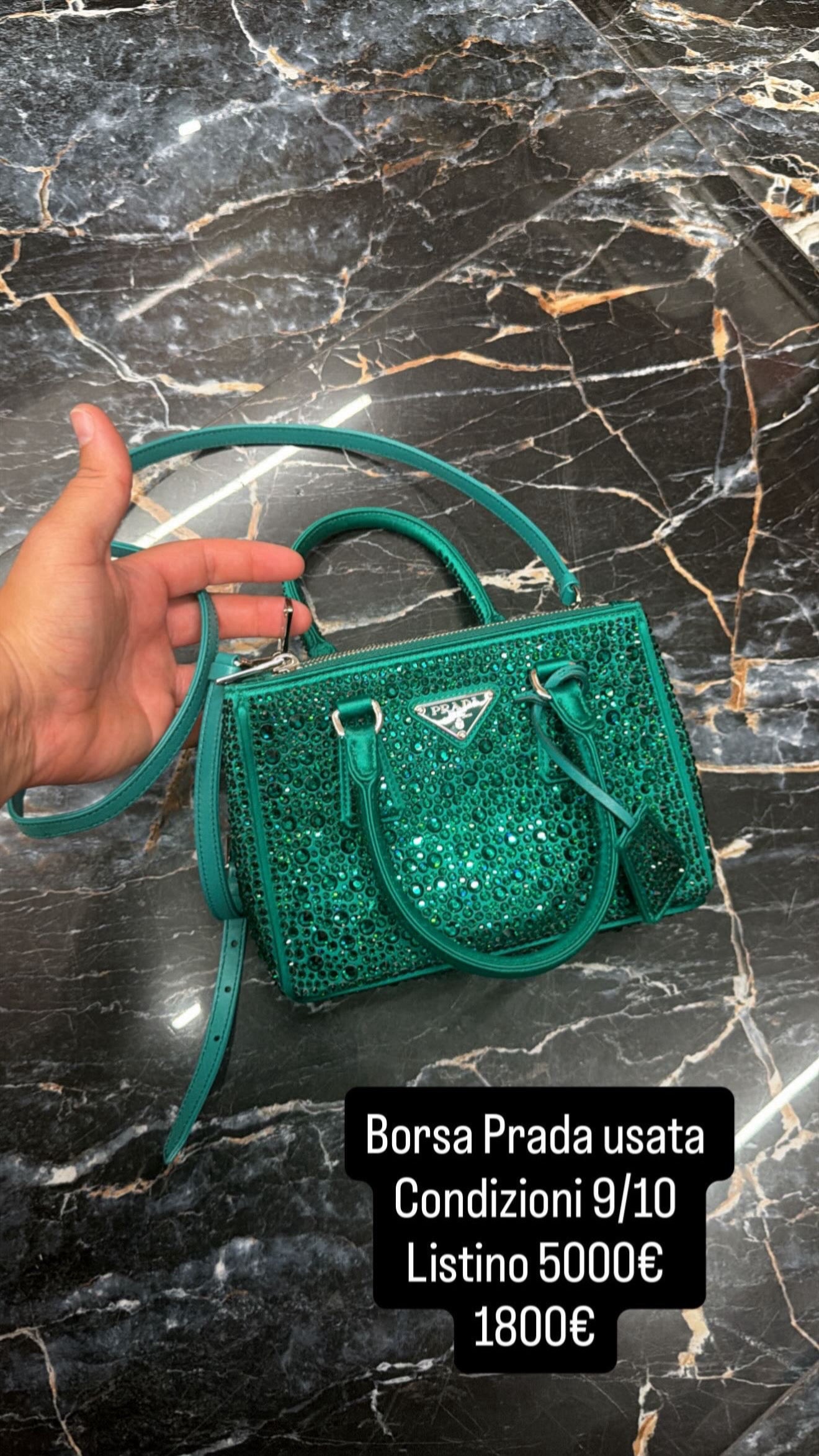 Borsa Prada brilly usata come nuova