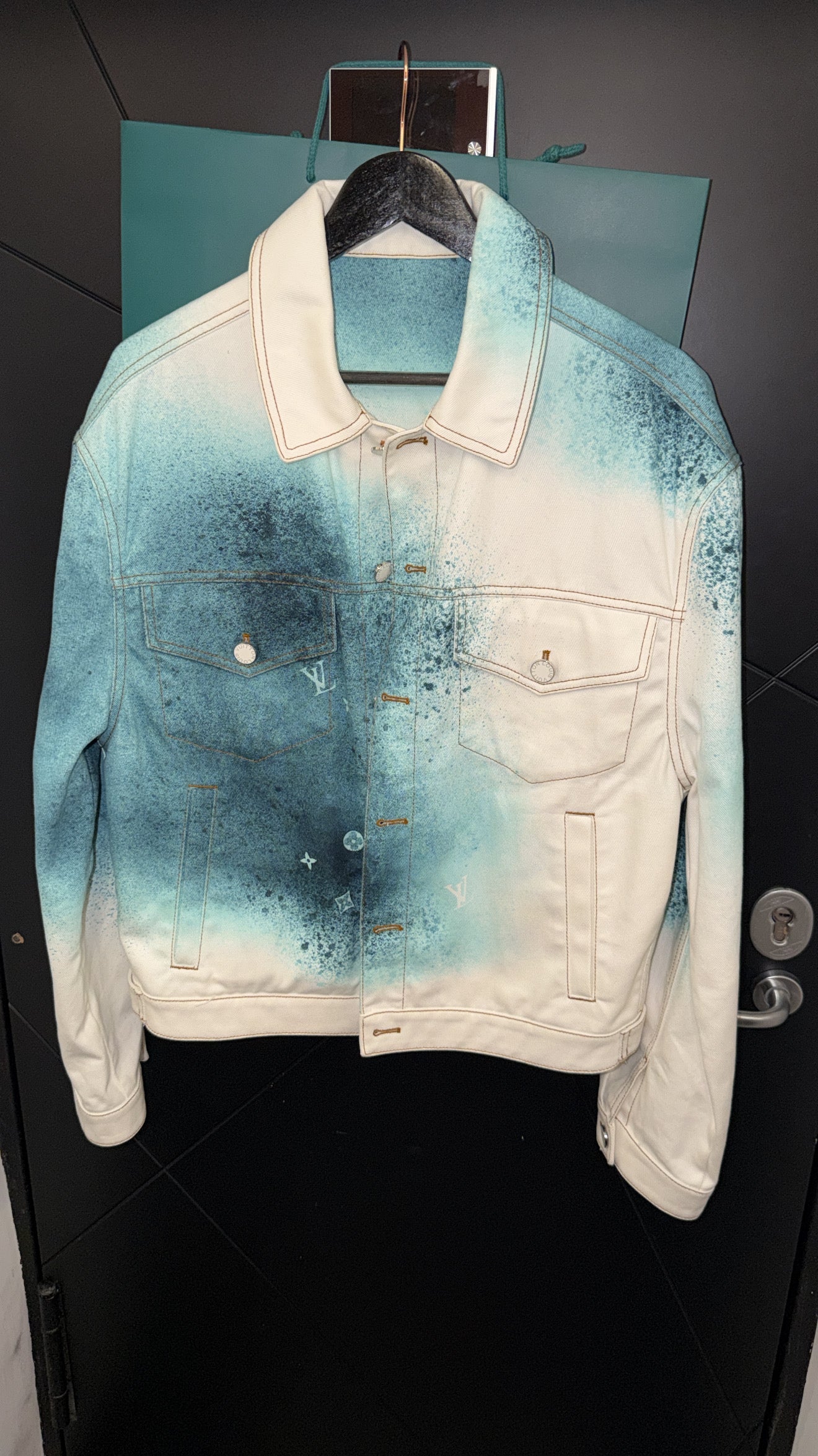 Giacca jeans usata veste M