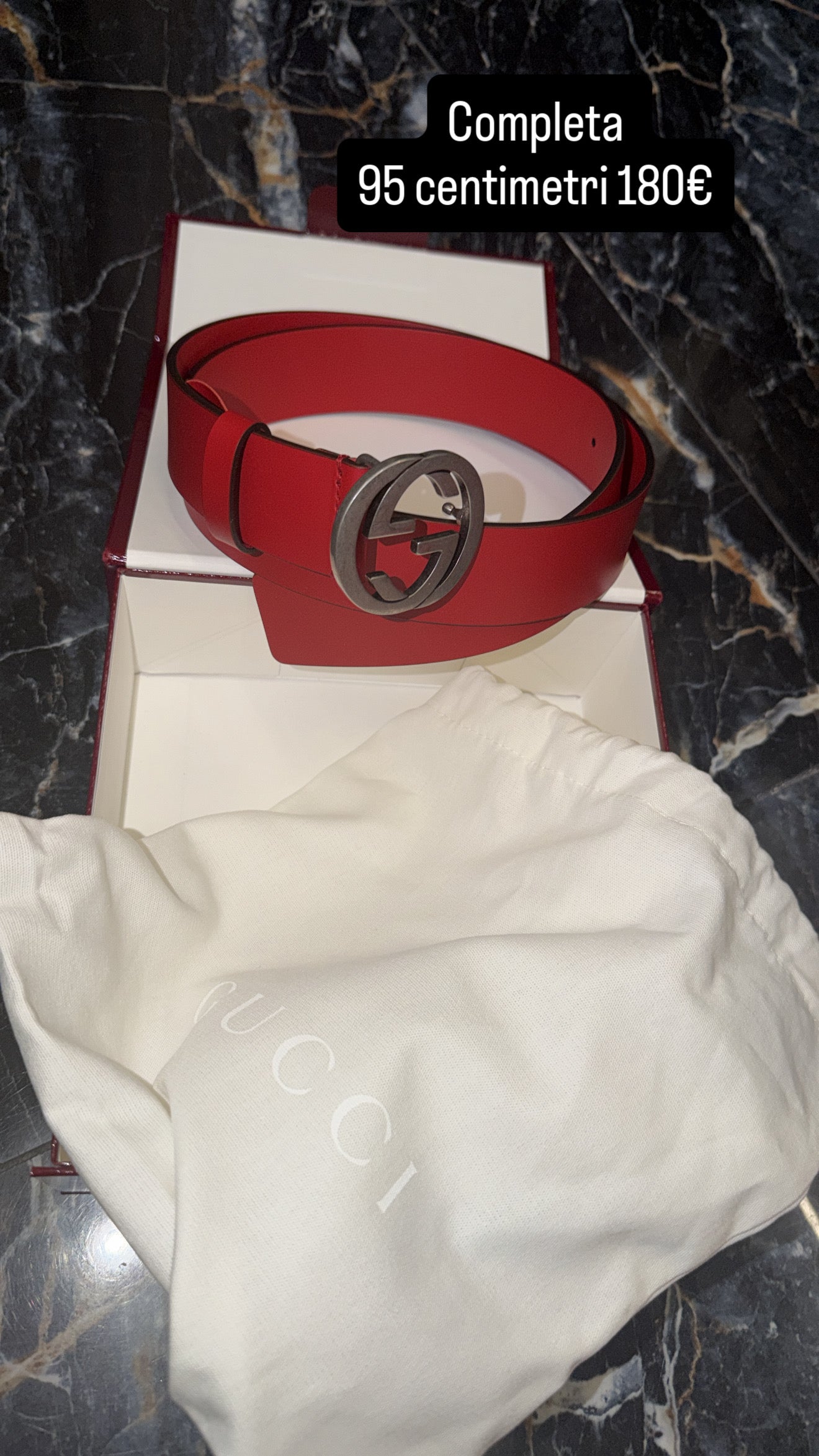 Cintura Gucci 95?cm