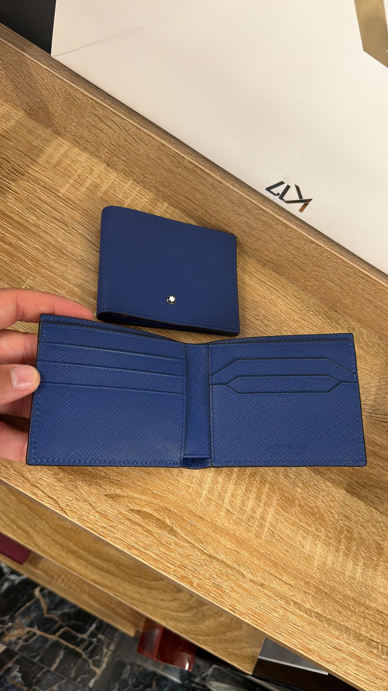 Portafoglio montblanc nero o blue