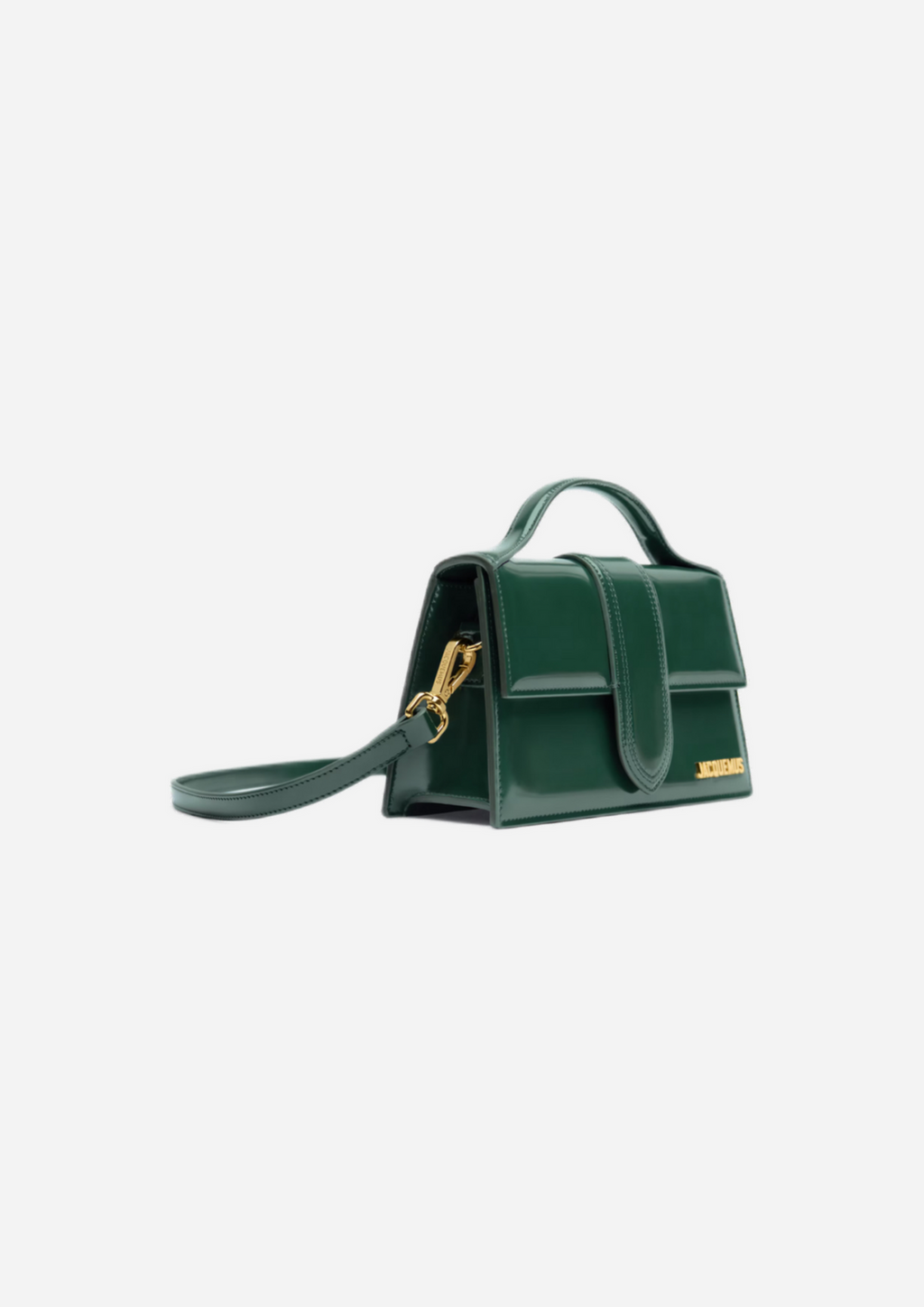 Jacquemus le grand bambino verde vernice