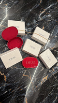 Pochette Dior rossa lucido