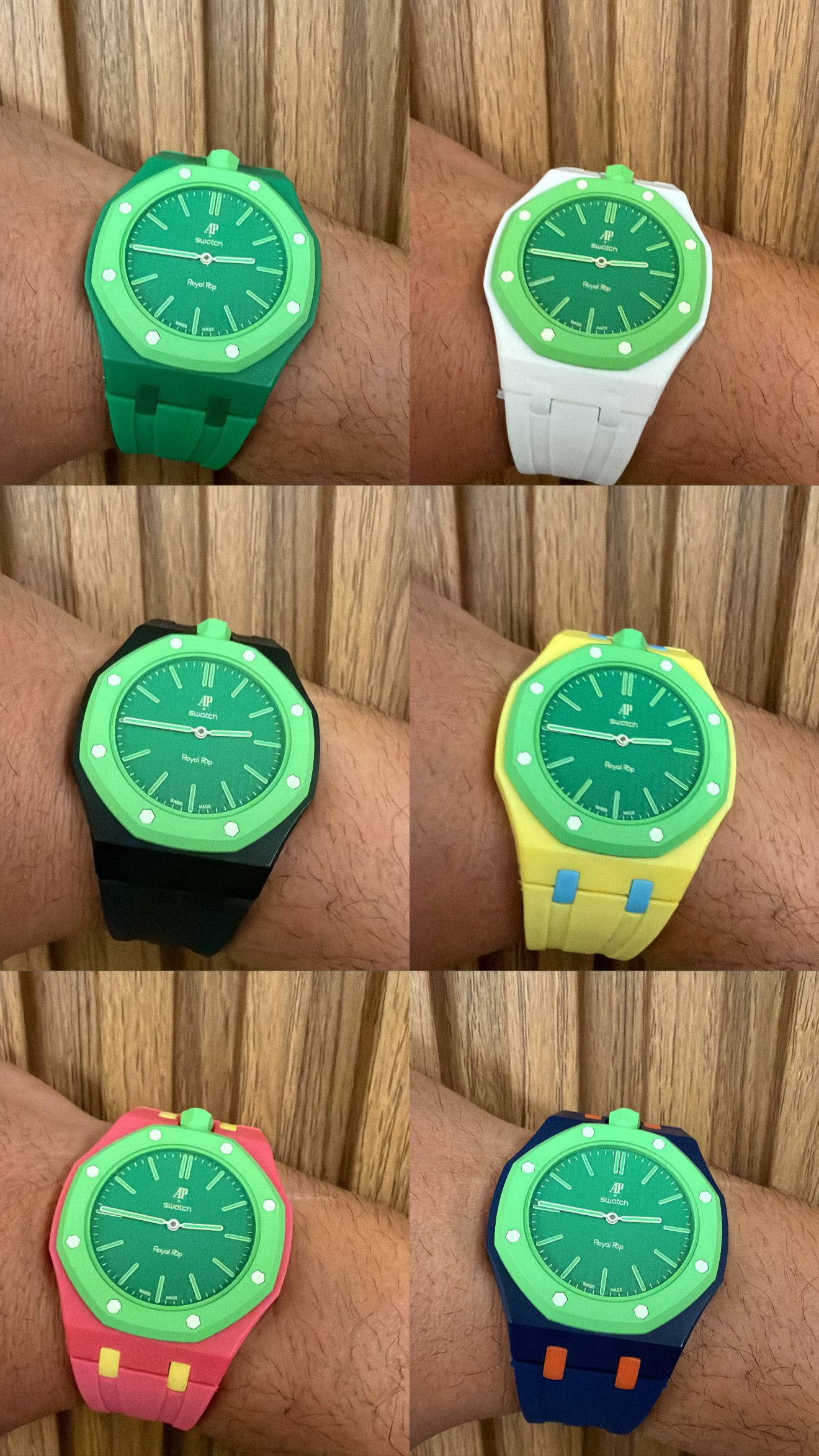 Swatch X AP GREEN EIGHT
