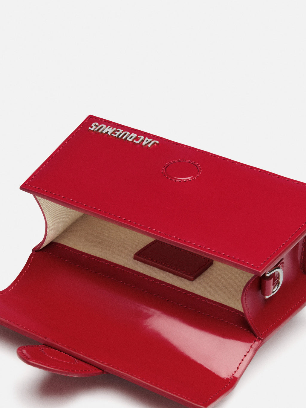 Jacquemus bambino red vernice