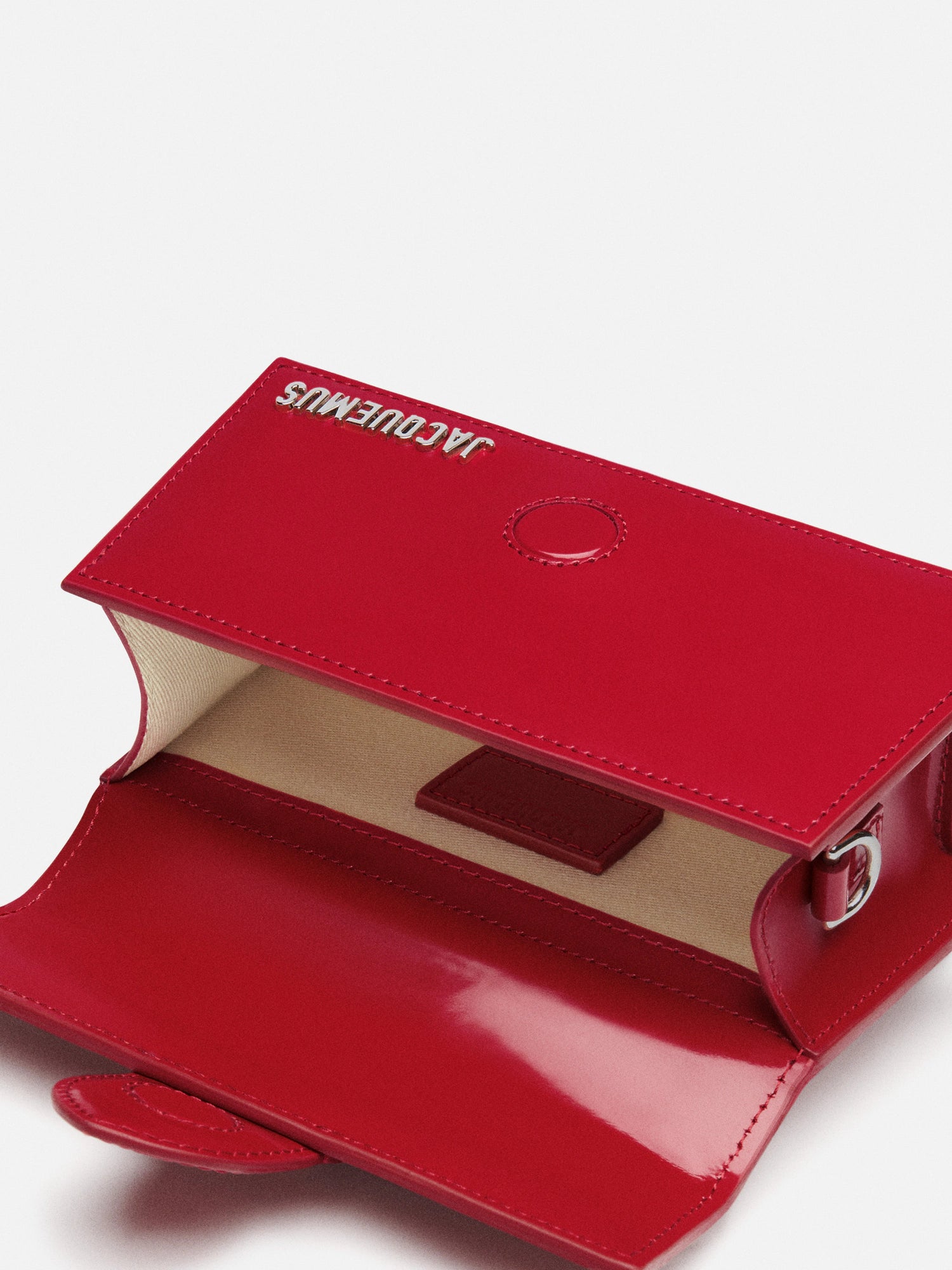 Jacquemus bambino red vernice