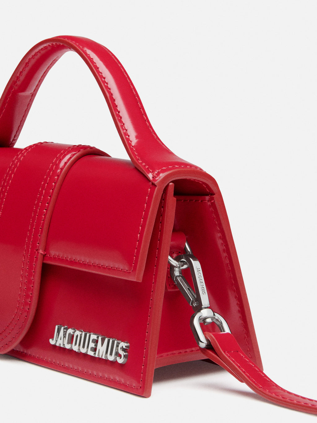 Jacquemus bambino red vernice
