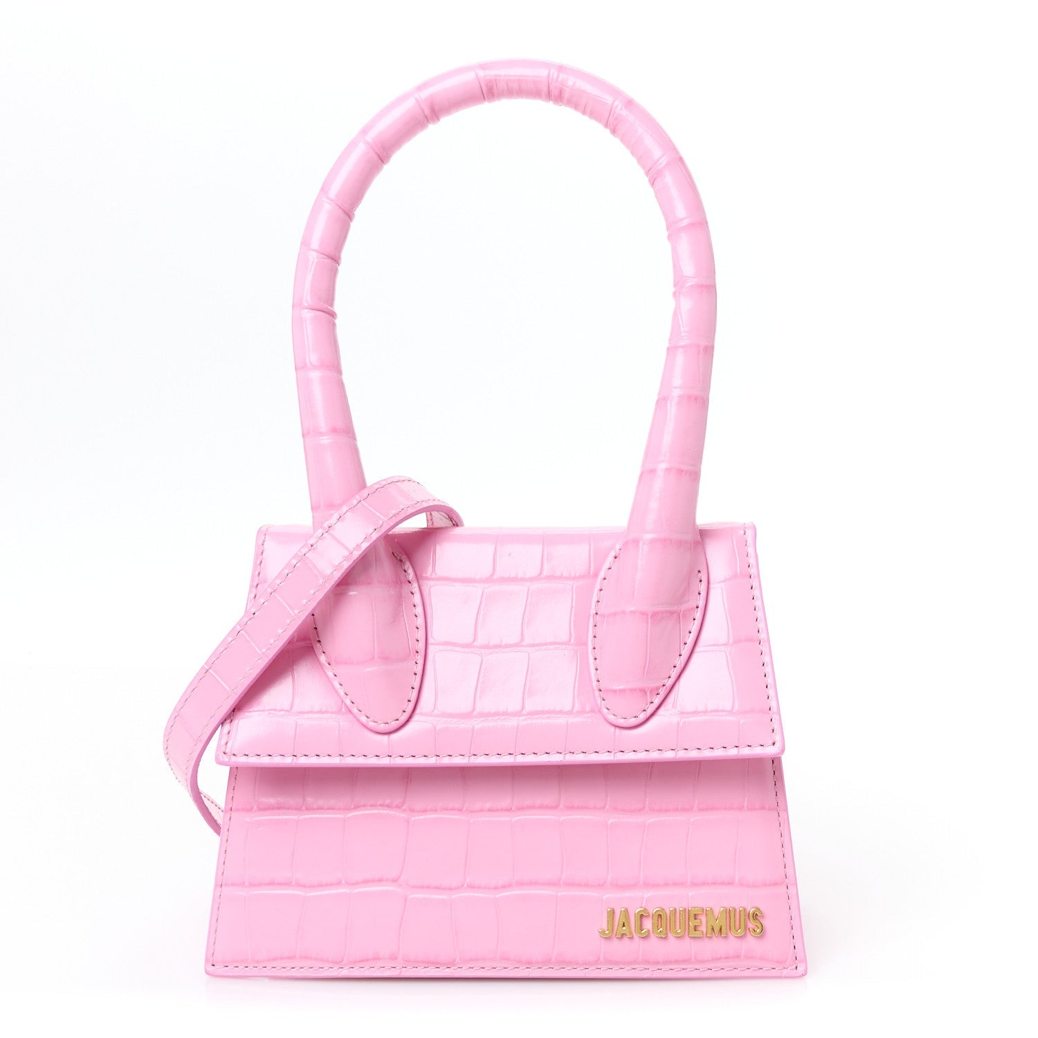 Jacquemus chiquito vernice rosa