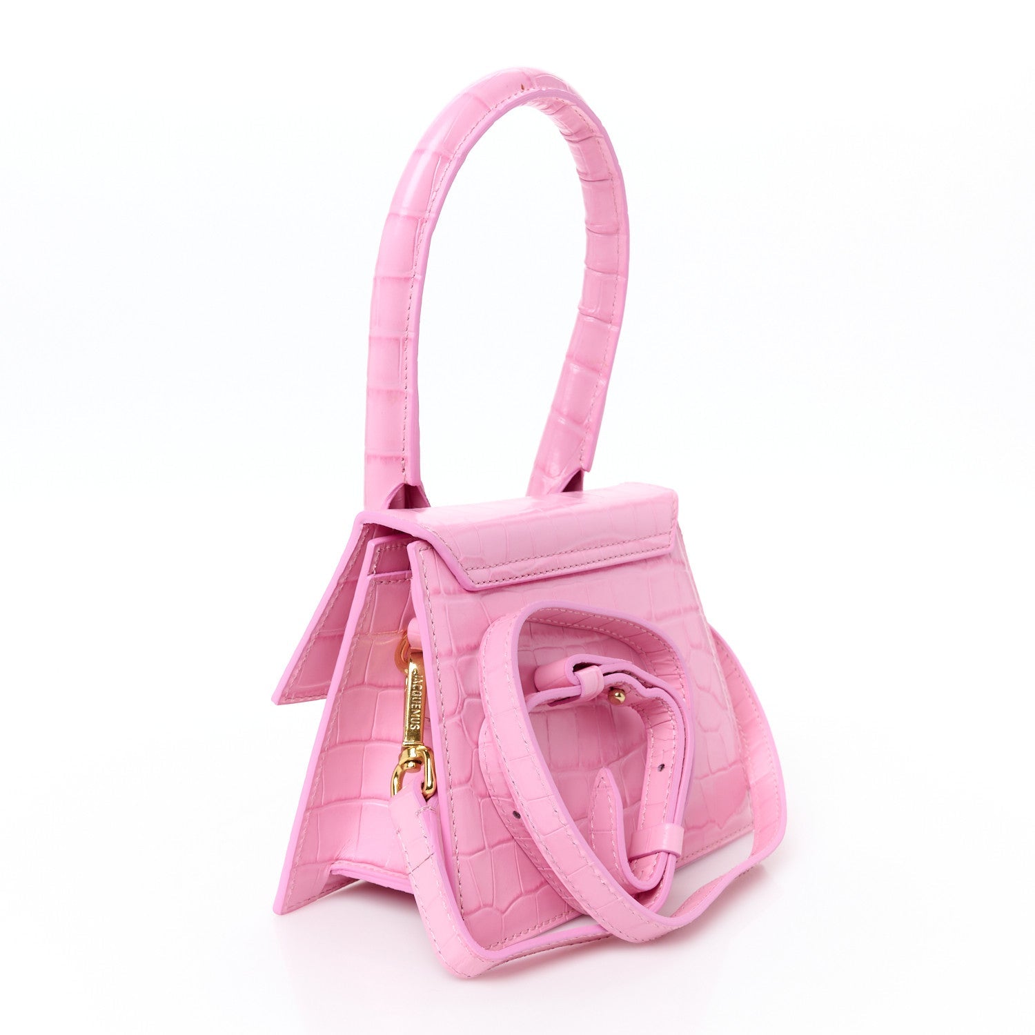 Jacquemus chiquito vernice rosa