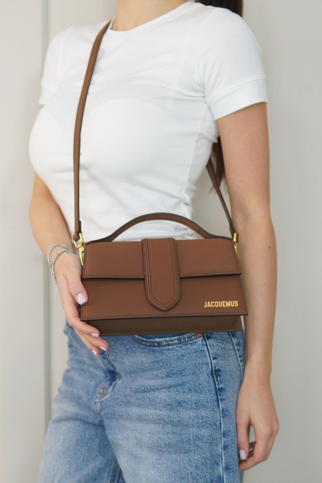 Jacquemus marrone velluto